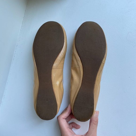 Tory Burch Patent Leather Ballet Flats - Picture 8 of 8
